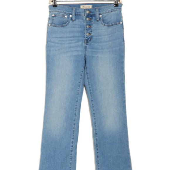 Madewell Cali Denim Button Fly High-rise Jeans - Picture 3 of 5